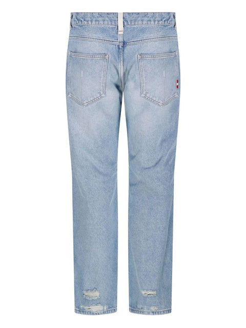 Jeans in denim AMU010D435 2718C0999 AMISH
