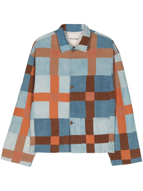 Giacca camicia check