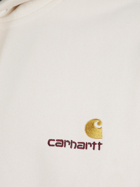 Felpa con cappuccio con logo I028279 05XX CARHARTT WIP