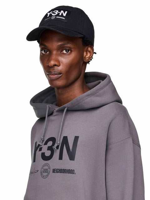 Felpa con cappuccio e logo JX7462 GRANIT Y-3 X NEIGHBORHOOD X DAINESE