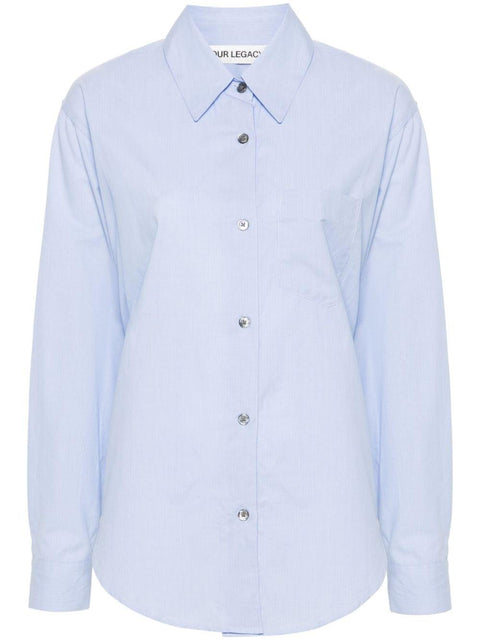 Camicia a righe