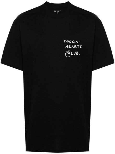 T-shirt Pepe manica corta con grafica fronte retro