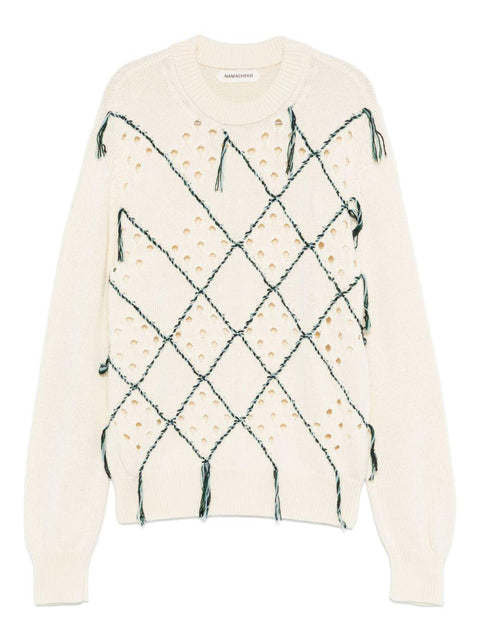 Maglia Intarsia Crewneck