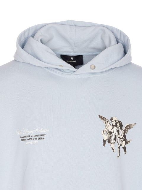 Felpa con logo MLM100370 08 REPRESENT