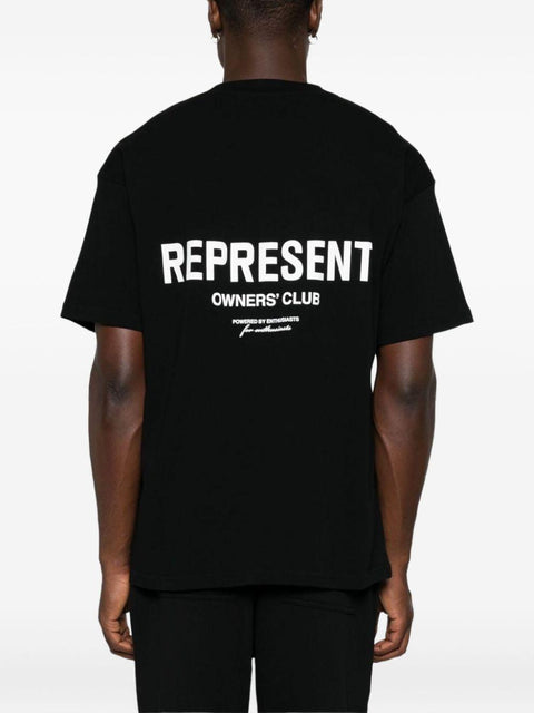 T-shirt manica corta con logo OCM41114 001 REPRESENT