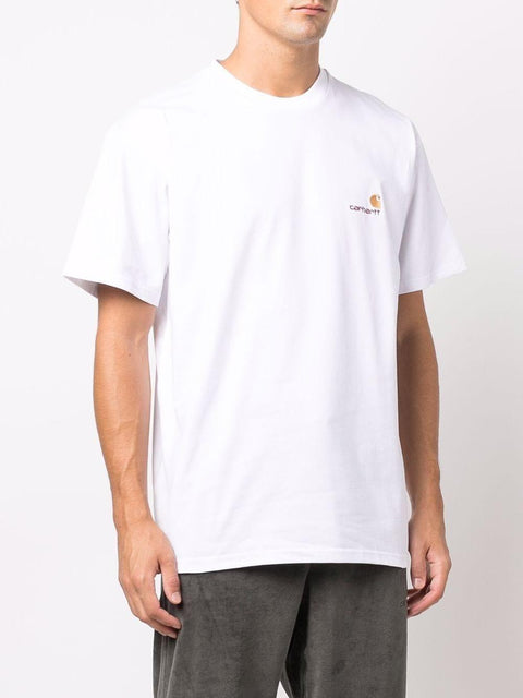 T-shirt S/S American Script I029956 02XX CARHARTT WIP