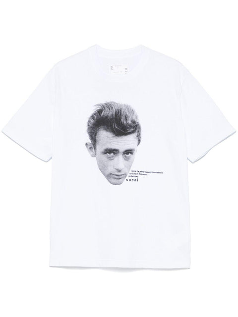 T-shirt James Dean 250918S 101 SACAI