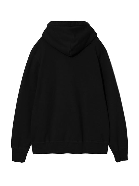 Felpa con cappuccio con stampa UC2E4893 BLACK UNDERCOVER