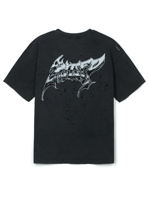 T-shirt MothTech 11006ABLG1 AGEDBLACK SATISFY