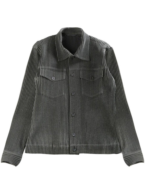 Giacca-camicia in lana leggera HP56FC250 12 HOMME PLISSE' ISSEY MIYAKE
