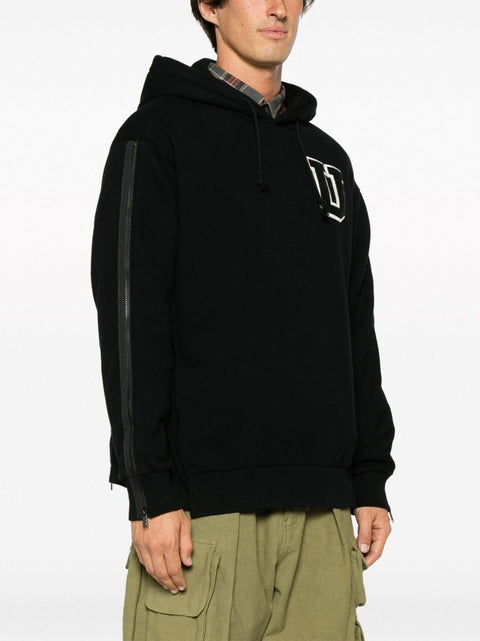 Felpa in cotone UC2C4810 BLACK UNDERCOVER