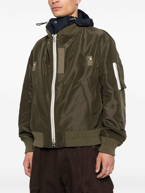 Giacca bomber in nylon 2503784M 532 SACAI