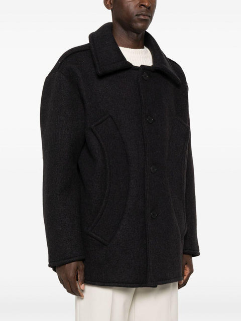 Cappotto medio con bottoni