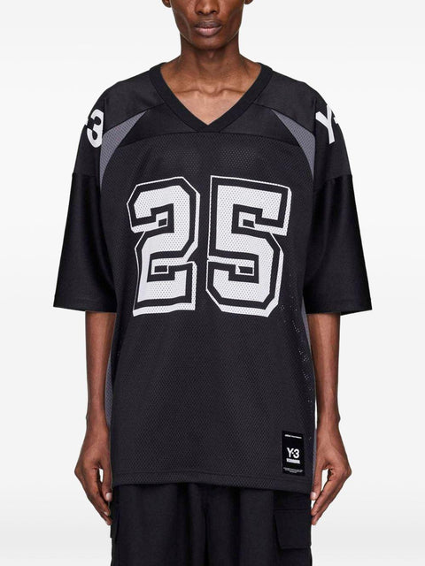 T-shirt manica corta con logo JW6997 BLACK Y-3 X NEIGHBORHOOD X DAINESE