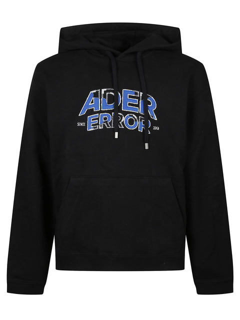 Felpa hoodie con logo BN25FYHD0101BK NOIR ADER ERROR