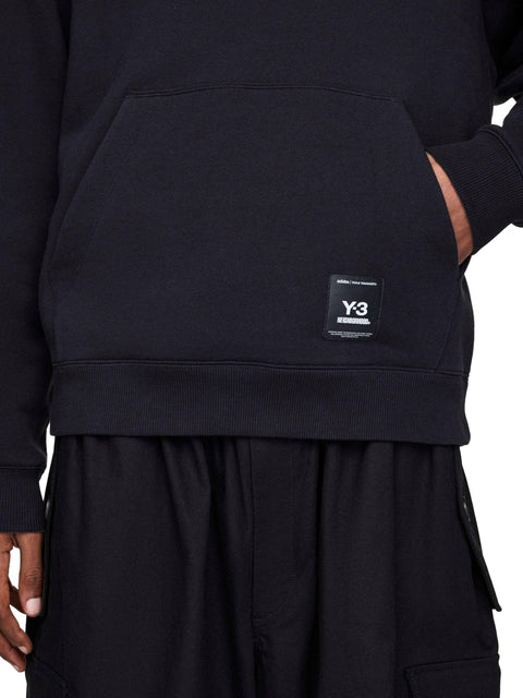 Felpa con cappuccio e logo JW7004 BLACK Y-3 X NEIGHBORHOOD X DAINESE