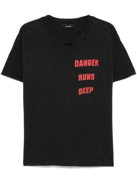 T-shirt in cotone con logo