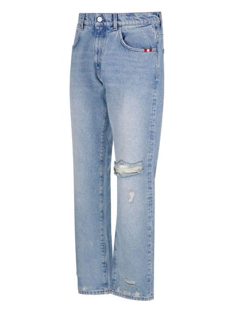 Jeans in denim AMU010D435 2718C0999 AMISH