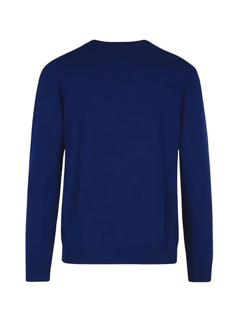 Maglia in lana blu CFWOKN0278 MRUF04693896 WOOLRICH