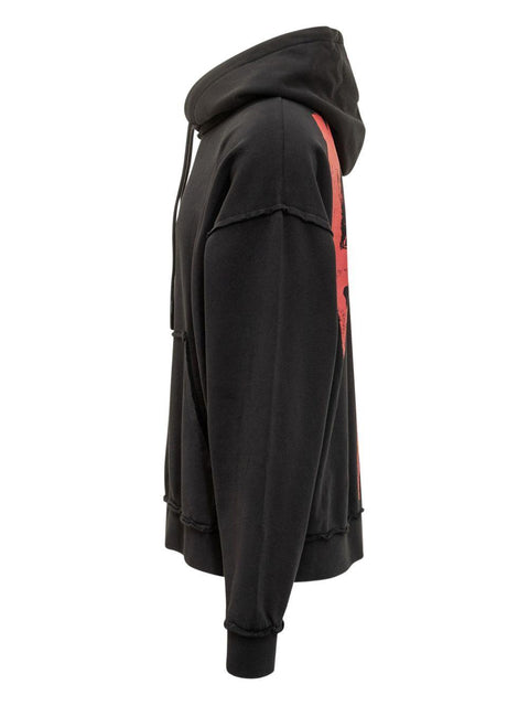 Felpa Drip con cappuccio B0030612 FA583P733 44 LABEL GROUP