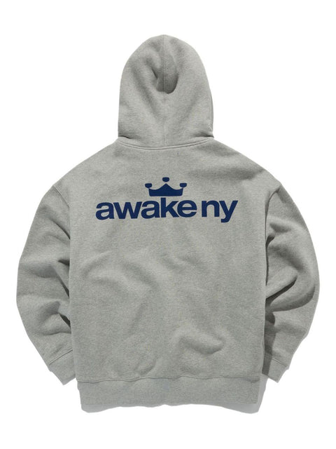 Felpa Crown HD003 HEATHERGREY AWAKE NY
