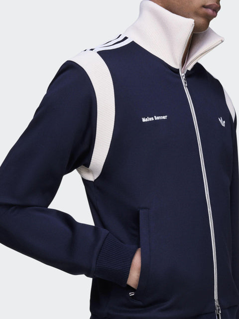 Maglia full zip "WB Twill TT" KD0307 NTNAVY ADIDAS BY WALES BONNER