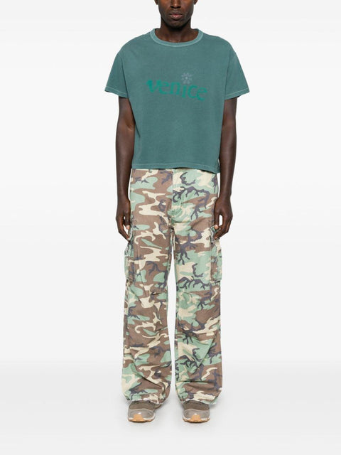 T-shirt in cotone con stampa