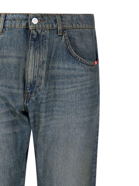 Jeans straight AMU010D593 2872C0999 AMISH
