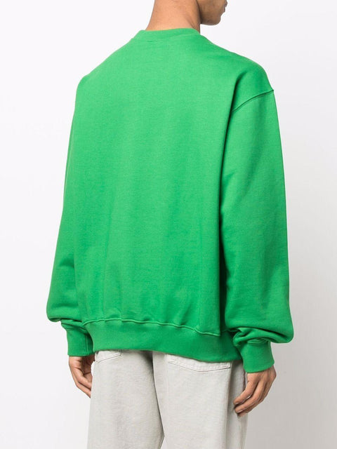 Felpa Script Crew Neck CN001 GREEN AWAKE NY