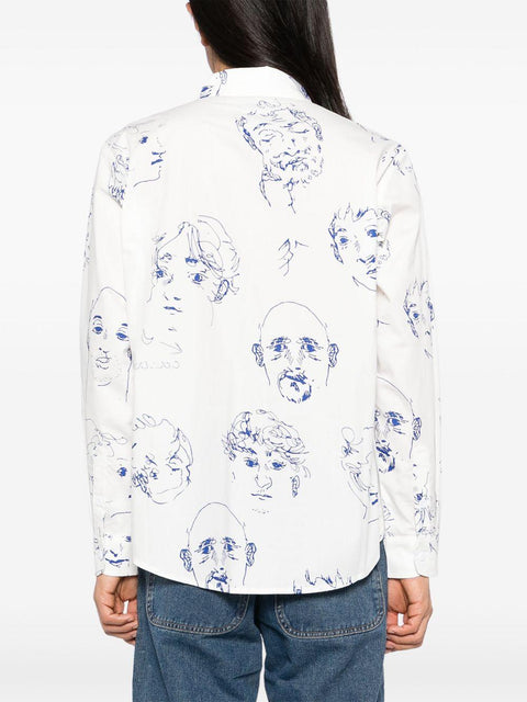 Camicia Doodle Faces