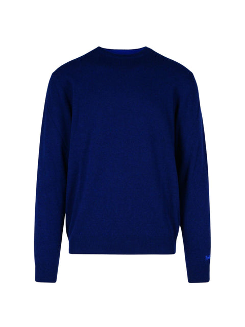 Maglia in lana blu CFWOKN0278 MRUF04693896 WOOLRICH