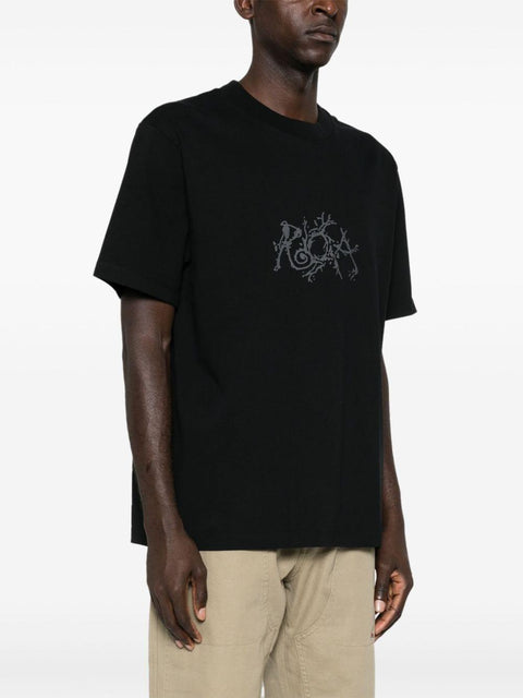 T-shirt boxy con grafica
