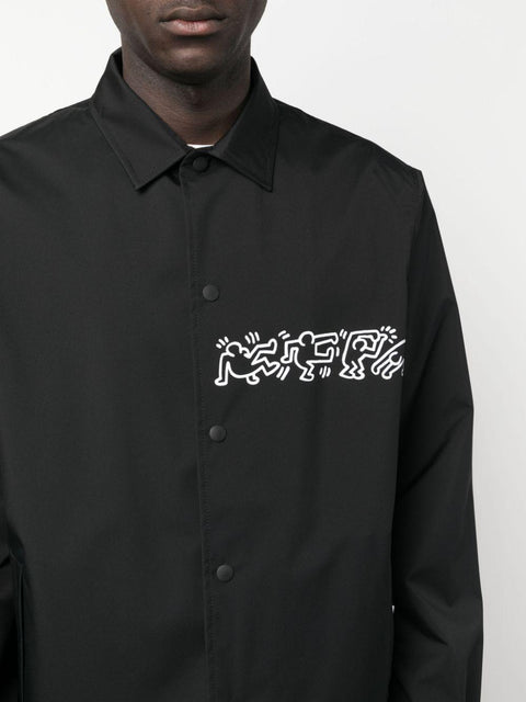 Giacca con logo WKJ020051 BLACK/WHITE JUNYA WATANABE