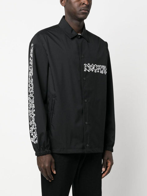 Giacca con logo WKJ020051 BLACK/WHITE JUNYA WATANABE