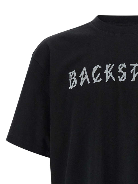 T-shirt in cotone con logo B0030556 FA582P661 44 LABEL GROUP