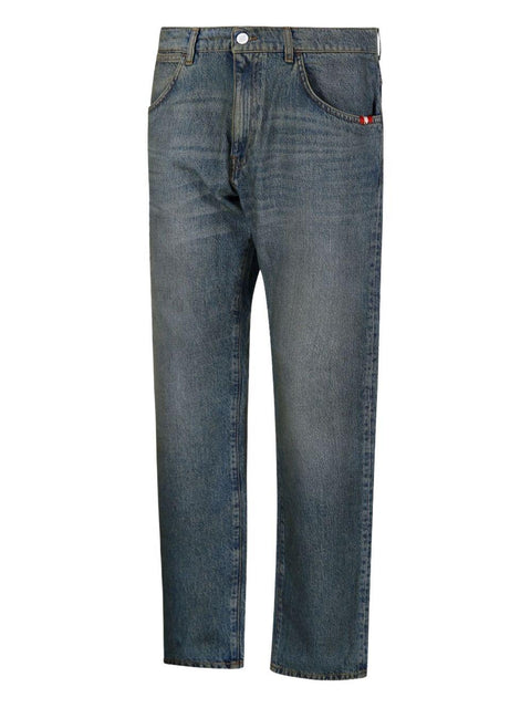 Jeans straight AMU010D593 2872C0999 AMISH