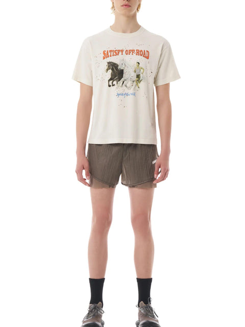 T-shirt MothTech 11006OWEST2 OFFWHITE SATISFY