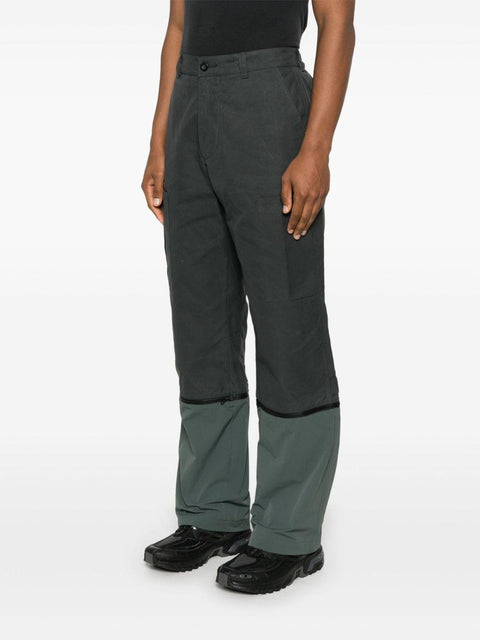 Pantalone cargo bimateriale