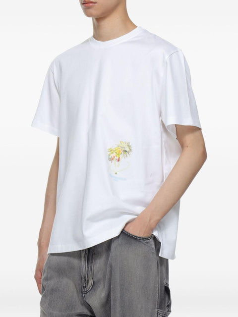 T-shirt in cotone con stampa