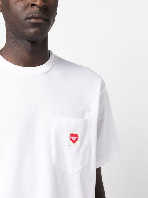 T-shirt manica corta con logo I032128 1WZXX CARHARTT WIP