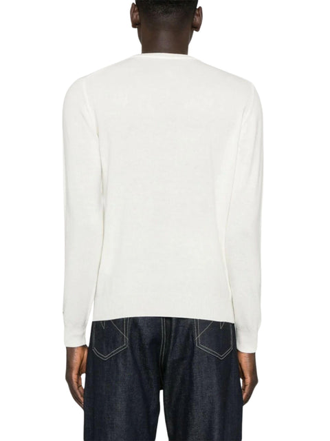 Maglione crema in lana CFWOKN0278 MRUF04698743 WOOLRICH