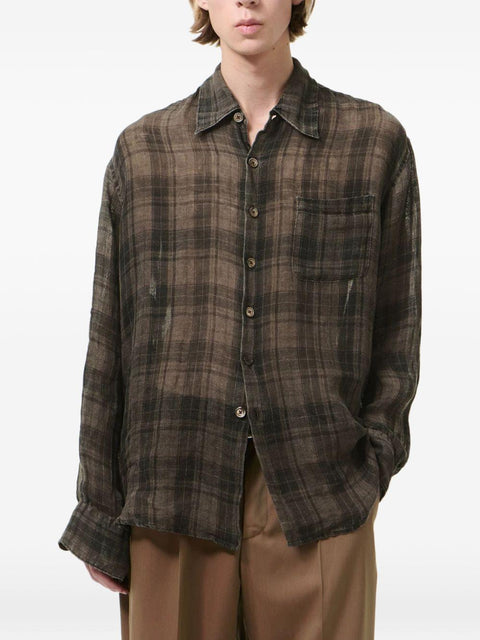 Camicia Above M2262AP PENUMBRACHECK OUR LEGACY