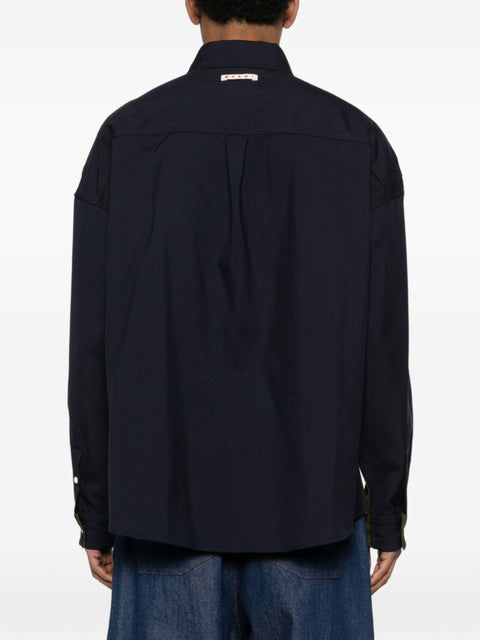 Camicia in cotone CUMU0061S8 UTC56600B51 MARNI