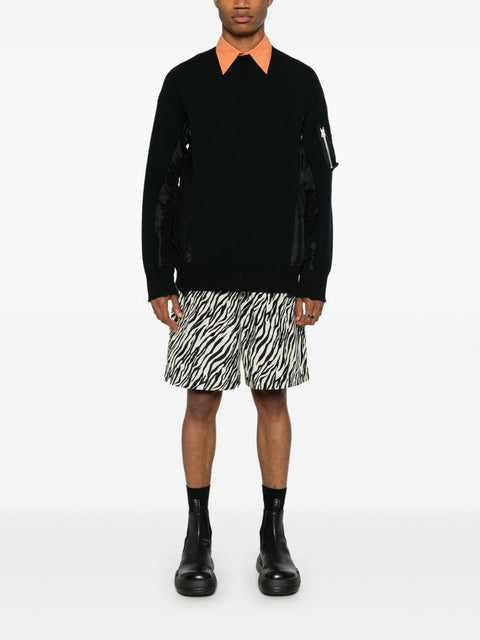 Maglia girocollo SCM221 002 SACAI