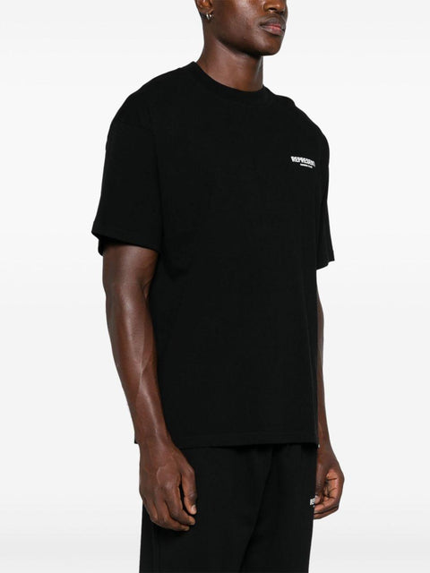 T-shirt manica corta con logo OCM41114 001 REPRESENT