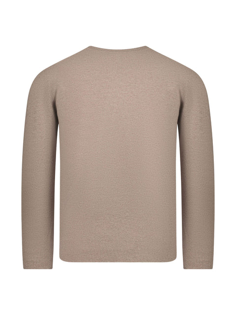 Maglione in lana beige CFWOKN0278 MRUF04697417 WOOLRICH