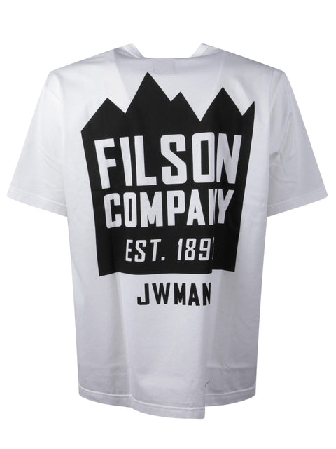 T-shirt girocollo WPT002051 1WHITE JUNYA WATANABE