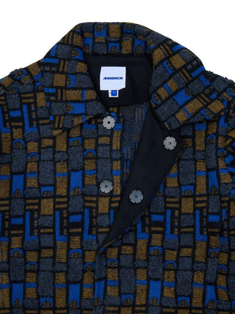 Blouson con collo camicia BO01FWKT0706GR GRAY ADER ERROR