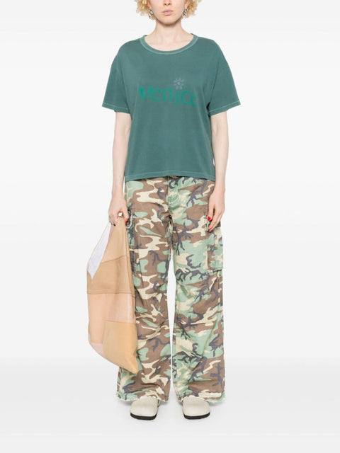 T-shirt in cotone con stampa