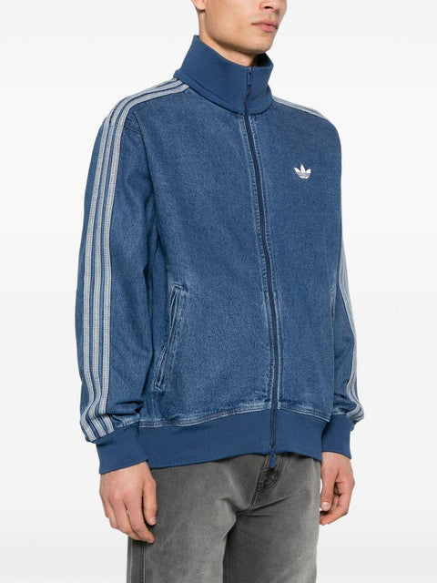 Giubbino in denim JC6233 DENIMFBTTMEBLDE ADIDAS